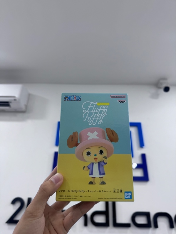 Mô hình One Piece Fluffy Puffy Tony Tony Chopper Ver. A Banpresto - Màu vàng - Newseal