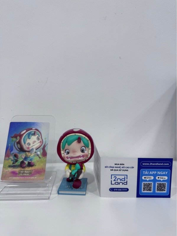 Mô hình Pop Mart A Wake Up (POLAR - HELLO POLAR Season 1 Series) - Ngoại hình 98% - Kèm card
