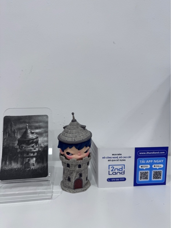 Mô hình Pop Mart Hirono Fort (Hirono Shelter) - Ngoại hình 98% - Kèm card