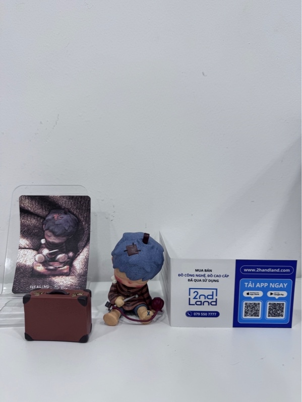Mô hình Pop Mart Hirono Healing (Hirono Reshape Series) - Ngoại hình 98% - Kèm card