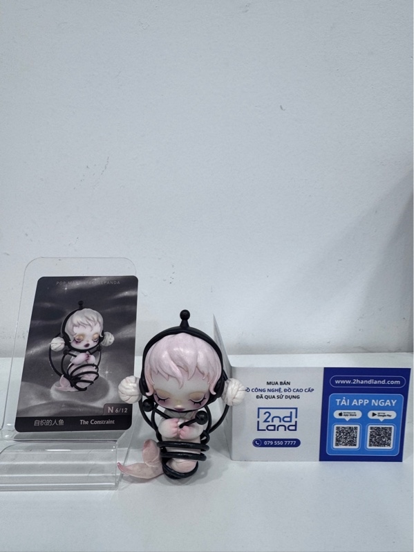 Mô hình Pop Mart The Constraint (SKULLPANDA Image Of Reality Series) - Ngoại hình 98% - Kèm card