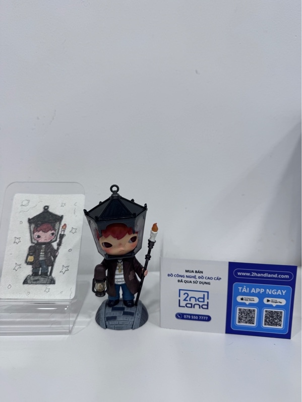 Mô hình Pop Mart The Lamplighter (Hirono x Le Petit Prince Series) - Ngoại hình 98% - Kèm card