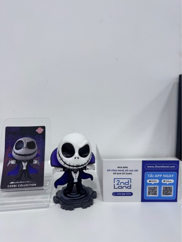 Mô hình Pop Mart Vampire Jack Skellington (The Nightmare Before Chrismas) - Ngoại hình 98% - Kèm card