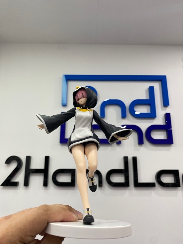 Mô hình Ram (Ver. Penguin / Kotoriasobi Ver.) thuộc dòng Luminasta của hãng SEGA - Màu đen - Ngoại hình: 97% - Body