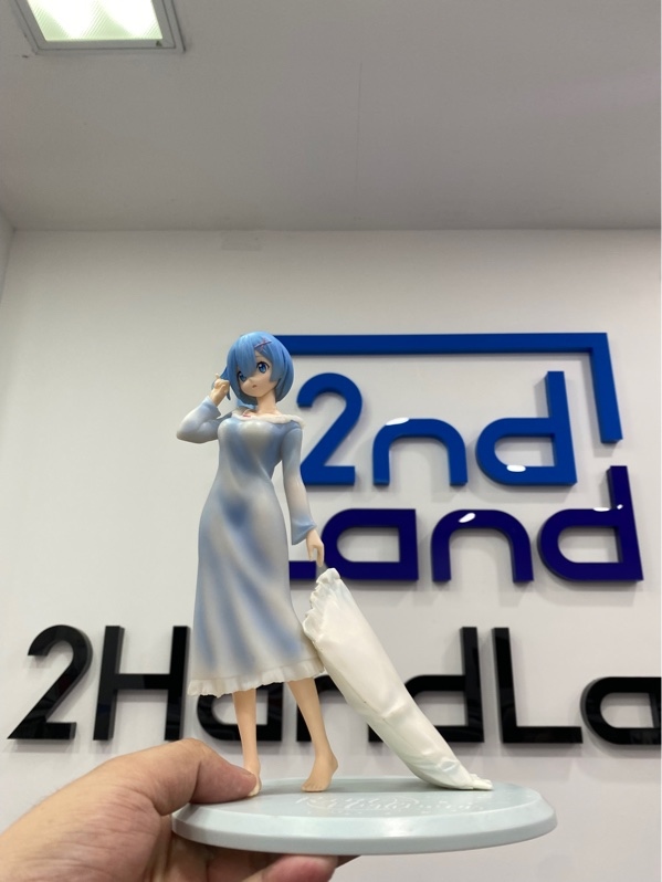 Mô hình Rem (Night☆Wear Ver.) SPM Figure - Màu xanh - Ngoại hình: 97% - Kèm Box
