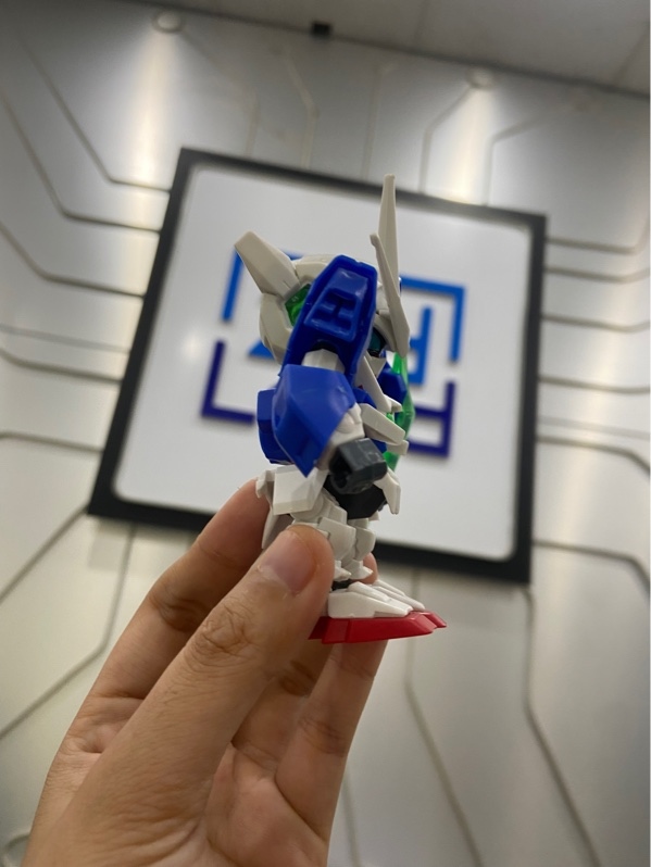 Mô hình SD BB Senshi 364 00 Qan[T] - Màu trắng xanh - Ngoại hình: 97% - FullBox