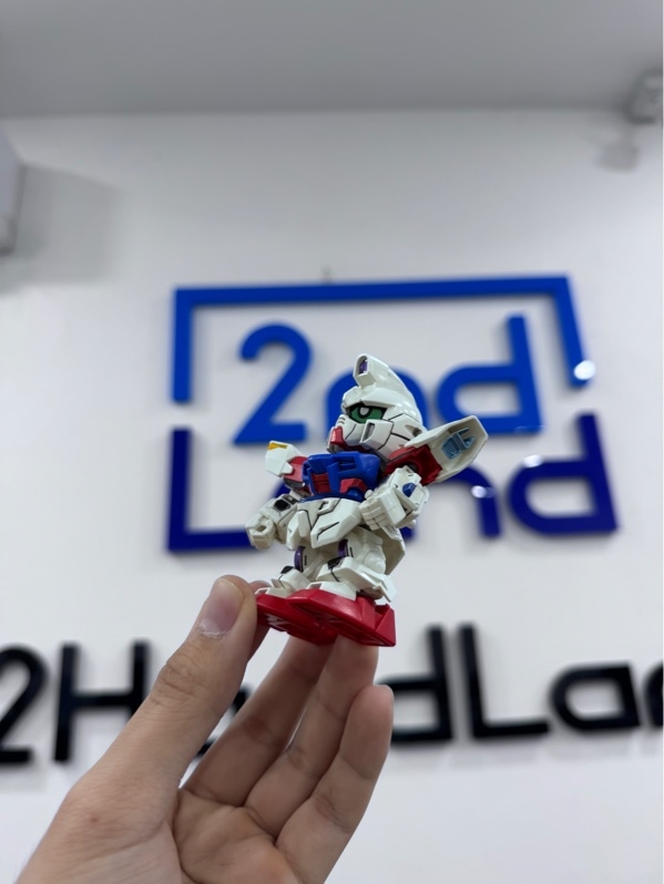Mô hình SD Build Strike Gundam Full Package - Ngoại hình 97% - ố vàng - Body