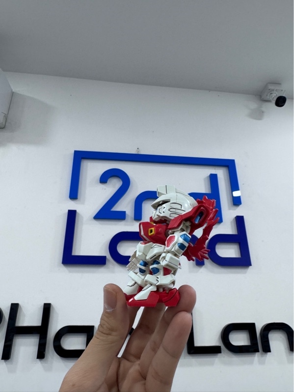 Mô hình SD Gundam (Super Deformed) - Màu xanh - Ngoại hình 98% - Body
