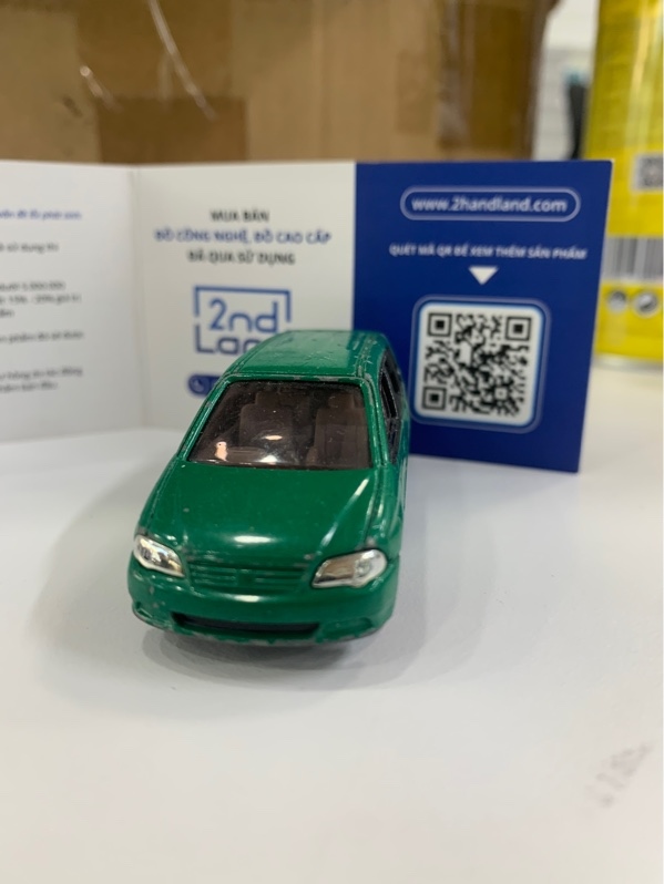 Mô hình Tomica Honda odyssey - Màu xanh lá - Ngoại hình: 97% - Body