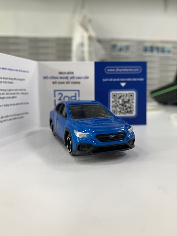 Mô hình Tomica Subaru WRX S4 STI Sport - Màu xanh - Ngoại hình: 98% - Body