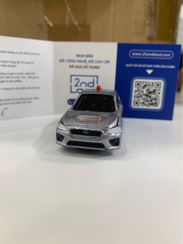 Mô hình tomica subaru wrx STI - Màu xám - Ngoại hình: 97% - Body