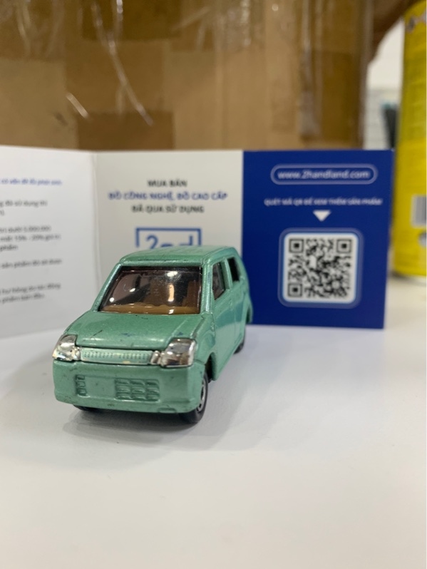 Mô hình tomica suzuki ALTO - Màu xanh lá - Ngoại hình: 97% - Body