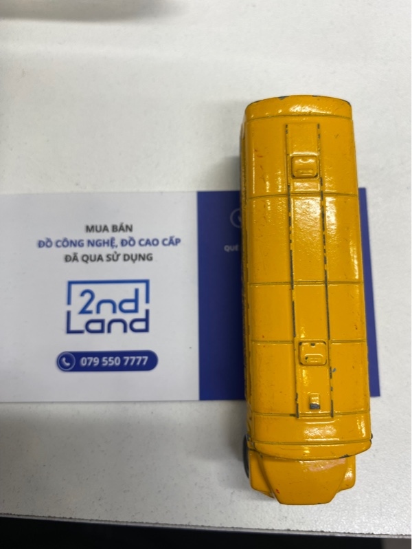 Mô hình xe buýt trường học Mỹ Siku - Màu vàng - Ngoại hình 97.5% - Body
