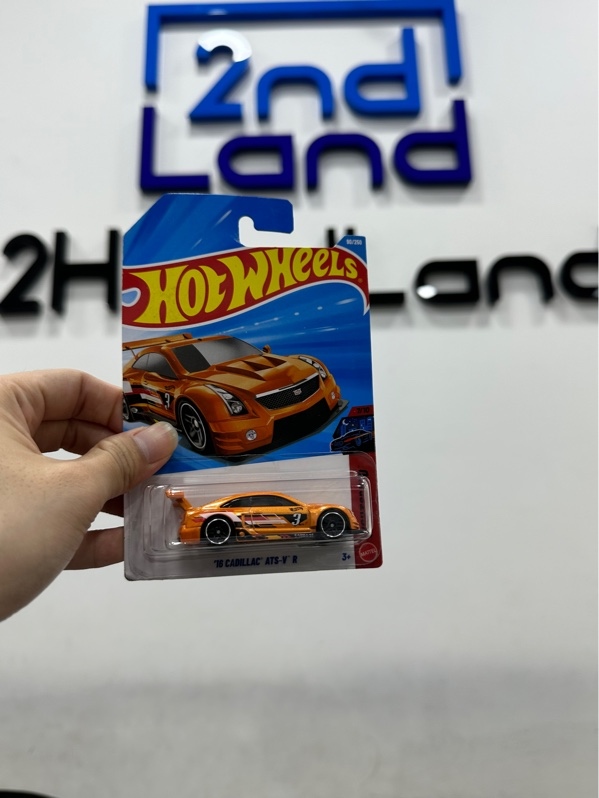 Mô hình xe Hot Wheels '16 Cadillac ATS-V R - Newseal