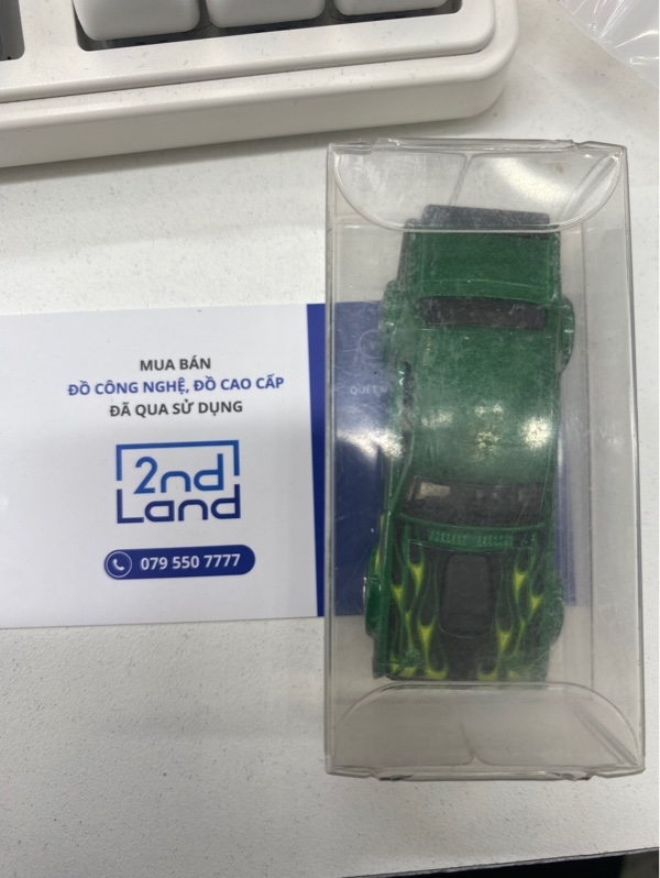 Mô hình xe Hot Wheels 68 Mercury Cougar - Màu xanh - Ngoại hình 98% - Body