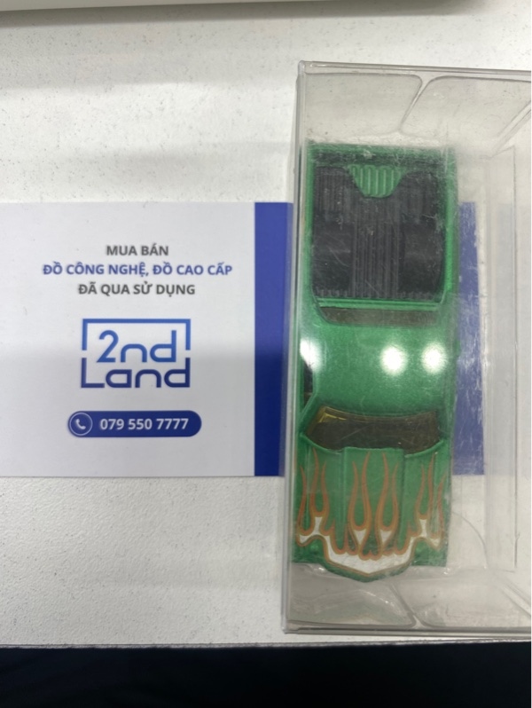 Mô hình xe Hot Wheels 71 EL Camino - Màu xanh - Ngoại hình 98% - Body