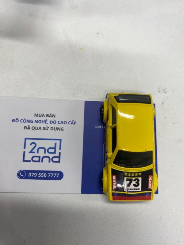 Mô hình xe Hot Wheels '73 Honda Civic Custom - Màu vàng - Ngoại hình 98% - Không Car - Body