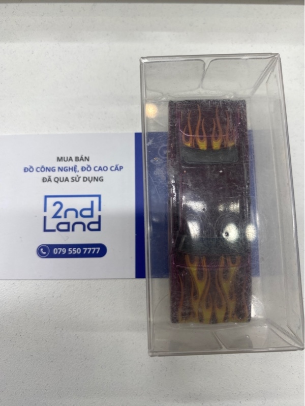 Mô hình xe Hot Wheels 74 BRAZILIAN DODGE CHARGER - Màu đỏ đậm - Ngoại hình 98% - Body