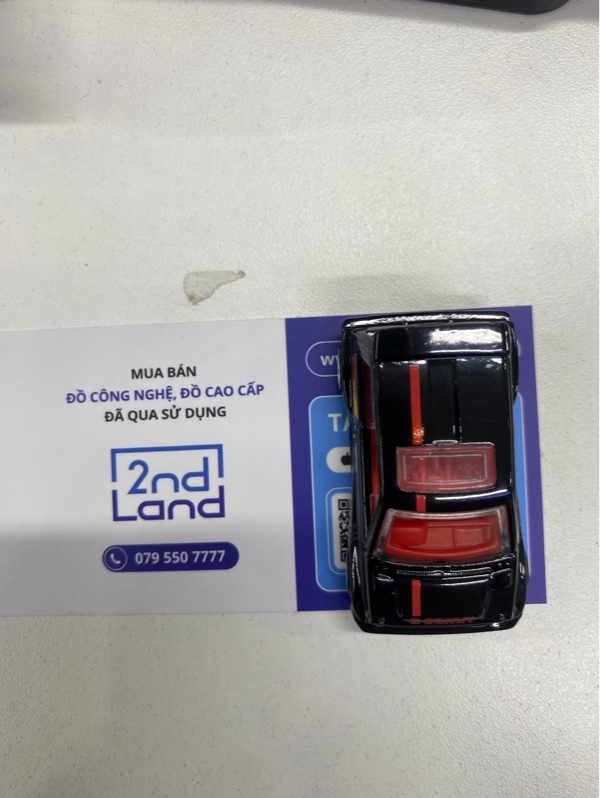 Mô hình xe Hot Wheels '85 Honda City Turbo II - Màu đen đỏ - Ngoại hình 98% - Body