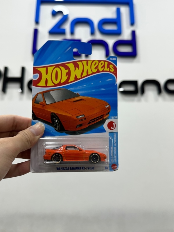 Mô hình xe Hot Wheels '89 Mazda Savanna RX-7 FC3S - Newseal