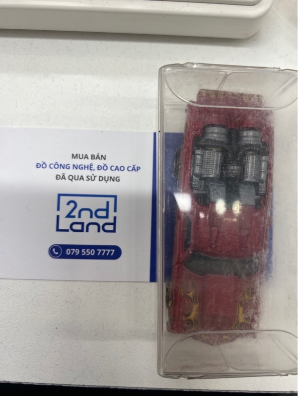 Mô hình xe Hot Wheels Custum 71 EL Camino - Màu đỏ - Ngoại hình 98% - Body