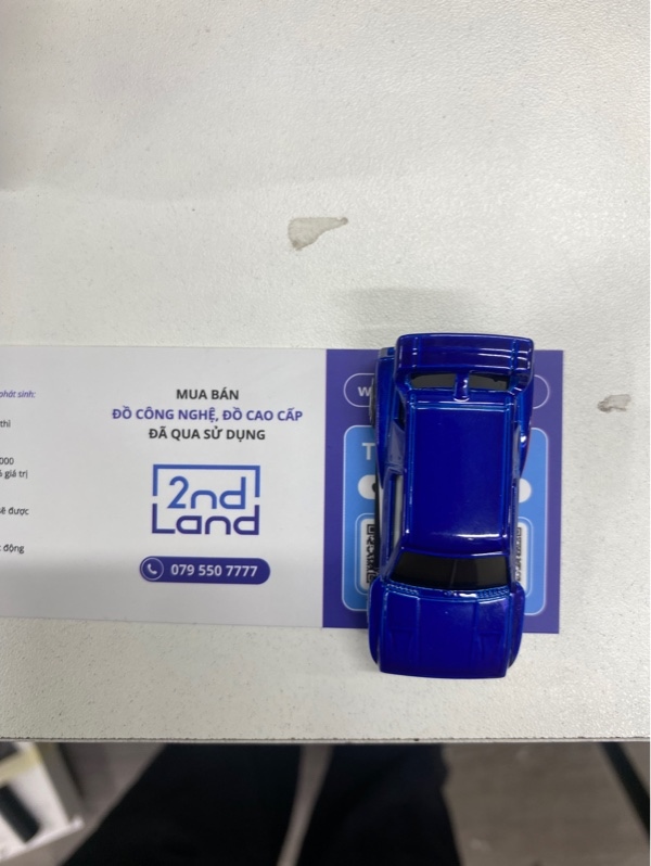 Mô hình xe Hot Wheels Drift Box - Màu xanh dương - Ngoại hình 98% - Body