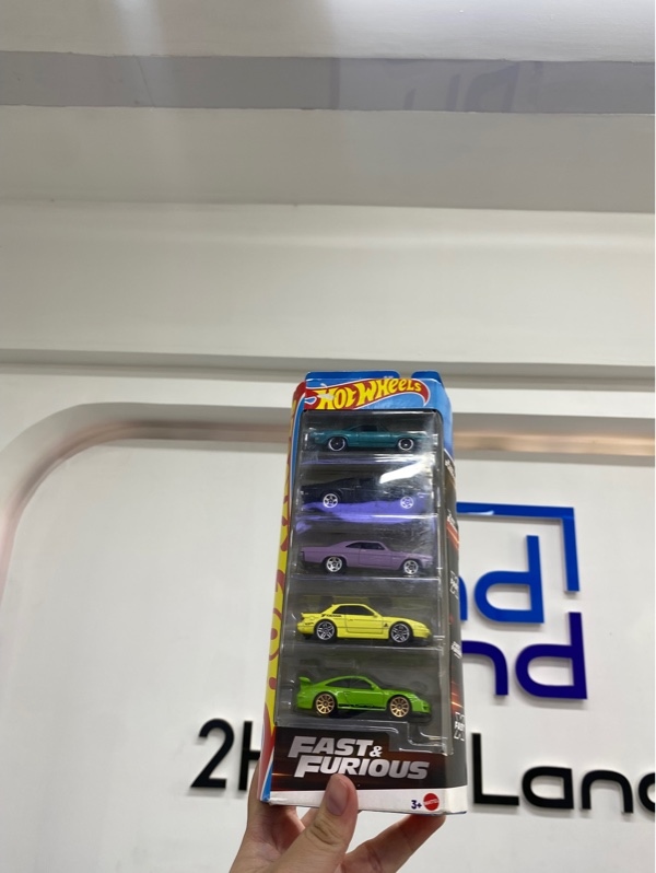 Mô hình xe Hot Wheels Fast & Furious 5-Pack - Newseal