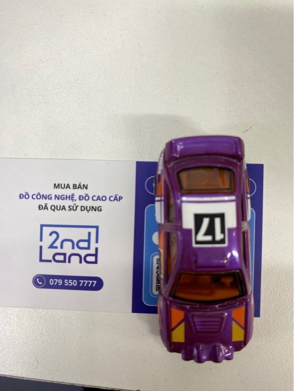 Mô hình xe Hot Wheels Ford Escort - Màu tím - Ngoại hình 98% - Body