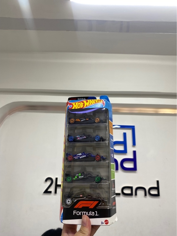 Mô hình xe Hot Wheels Formula 1 5-Pack - Newseal