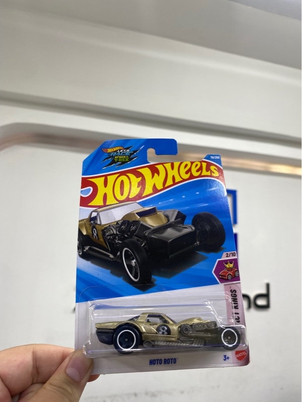 Mô hình xe Hot Wheels Hoto Roto - Màu be - Newseal