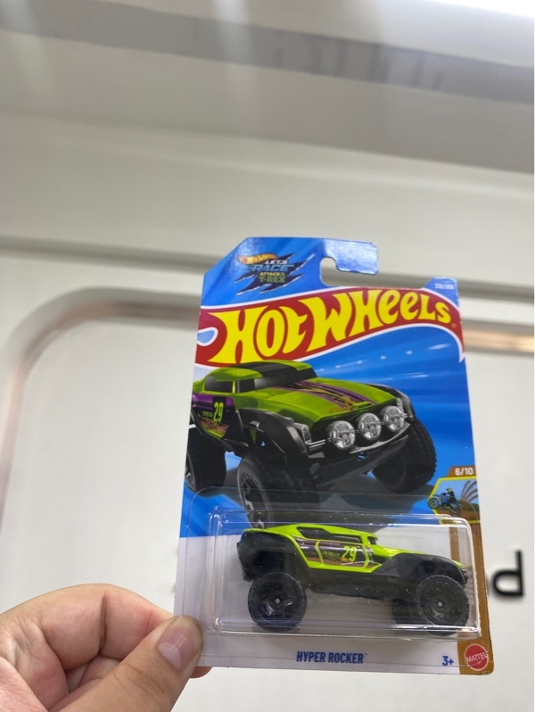 Mô hình xe Hot Wheels Hyper Rocker - Màu xanh - Newseal