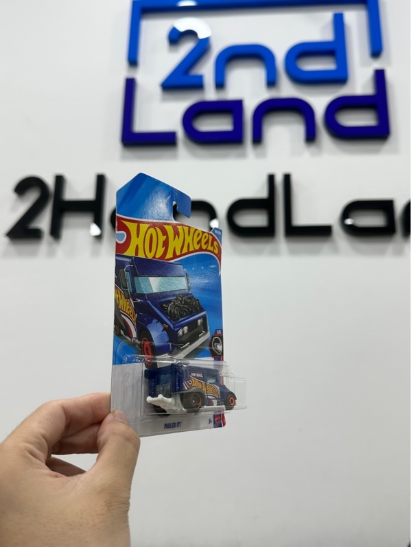 Mô hình xe Hot Wheels - "Mailed It!" màu xanh dương, thuộc dòng HW Art Cars - Newseal