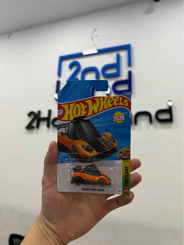 Mô hình xe Hot Wheels Pagani Zonda Cinque - Newseal