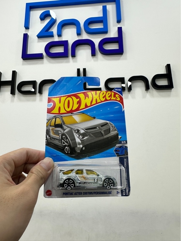 Mô hình xe Hot Wheels Pontiac Aztek Custom 205/250 - Màu bạc - Newseal