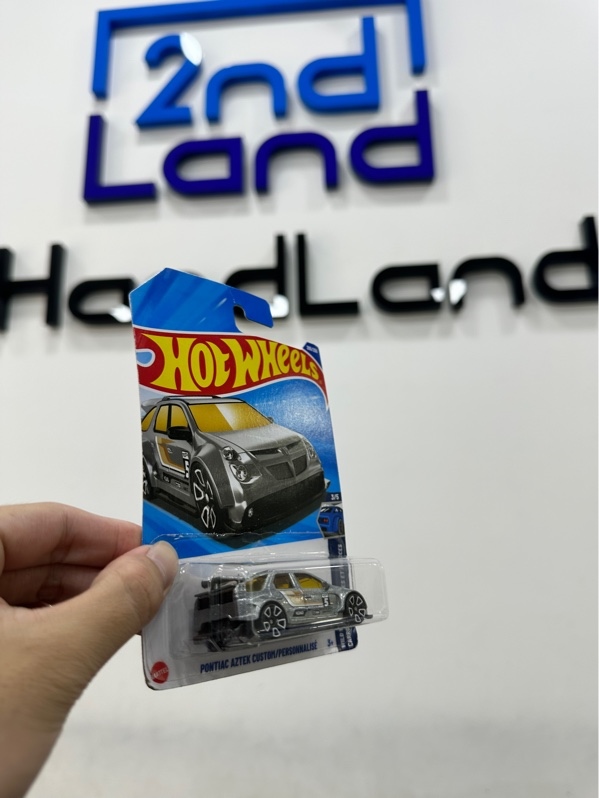 Mô hình xe Hot Wheels Pontiac Aztek Custom 205/250 - Màu bạc - Newseal
