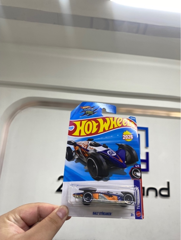 Mô hình xe Hot Wheels Salt Streaker - Màu tím - Newseal