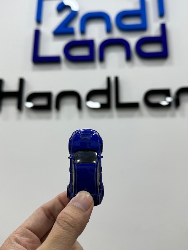 Mô hình xe Hot Wheels - Subaru WRX STI - Màu xanh - Ngoại hình 97% - Body