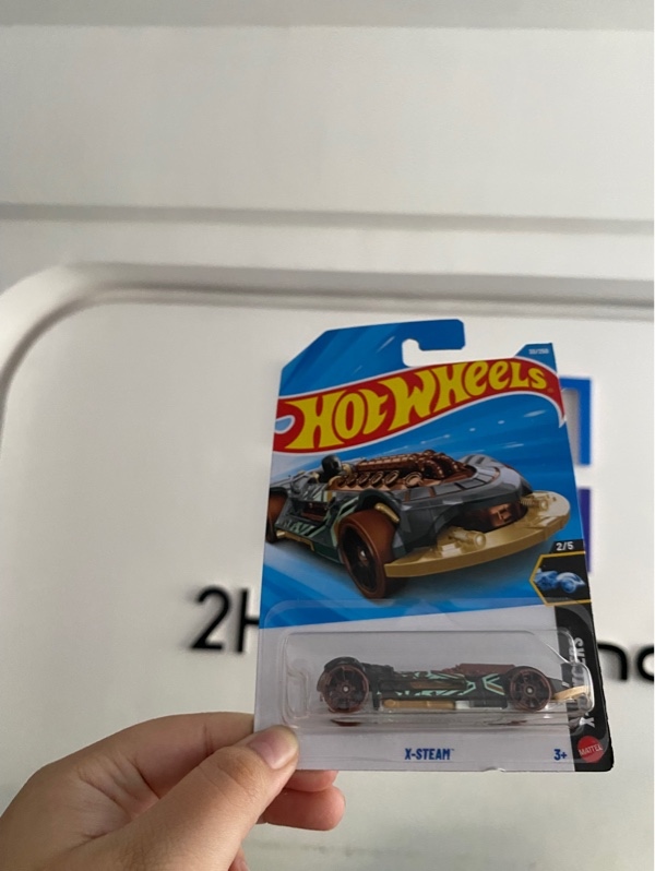 Mô hình xe hot wheels X-STEAM - Màu nâu - Newseal