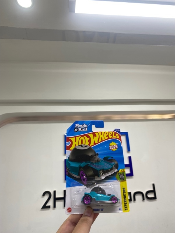 Mô hình xe Hotwheels Decidedly Go - Màu xanh - Newseal