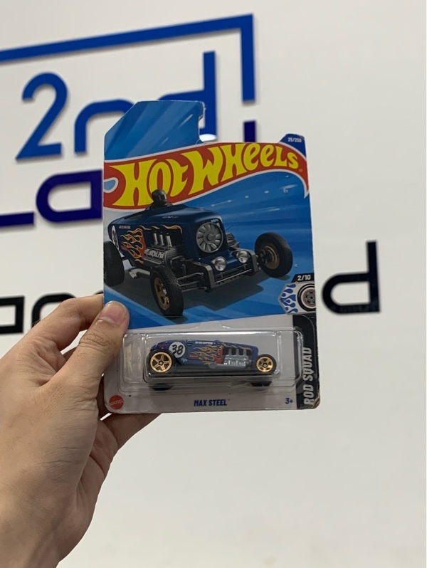 Mô hình xe Hotwheels Max Steel - Màu xanh - Newseal