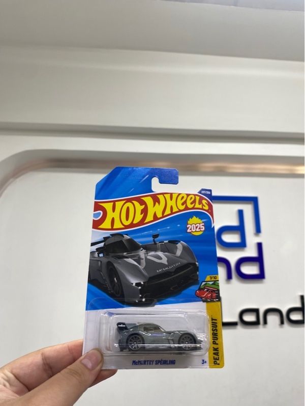 Mô hình xe Hotwheels McMurty Spéirling - Màu xám - Newseal