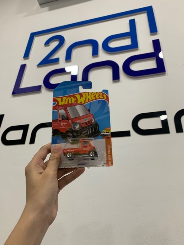 Mô hình xe Hotwheels Mighty K - Màu đỏ - Ngoại hình: 98% - Box