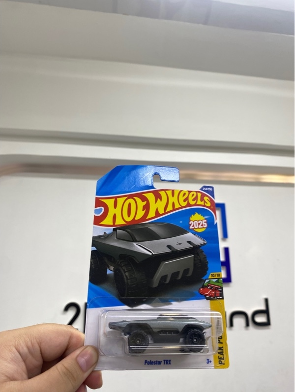 Mô hình xe Hotwheels Polestar TRX - Màu xám - Newseal