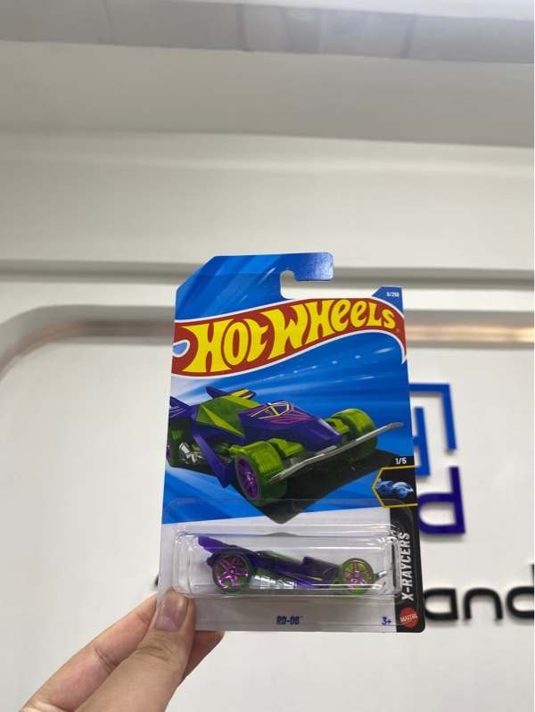 Mô hình xe Hotwheels RD-06 - Màu xanh tím - Newseal