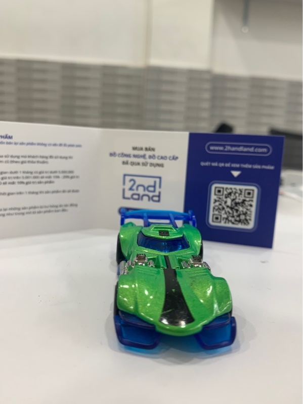 Mô hình xe Hotwheels street creeper - Màu xanh - Ngoại hình: 97% - Body