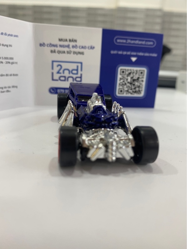 Mô hình xe Hotwheels super twin MiLL - Màu xanh lá - Ngoại hình: 97% - Body