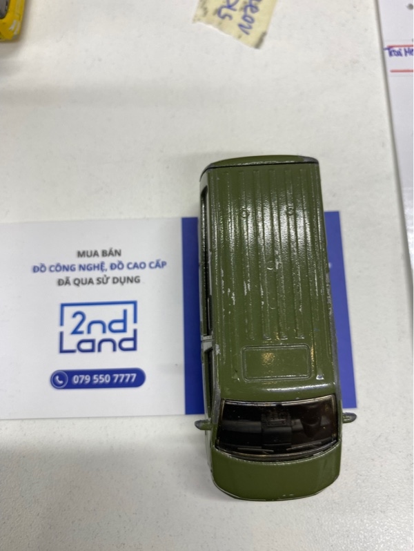 Mô hình xe Siku 1070 VW Multivan - Màu xanh ô liu - Ngoại hình 97.5% - Body
