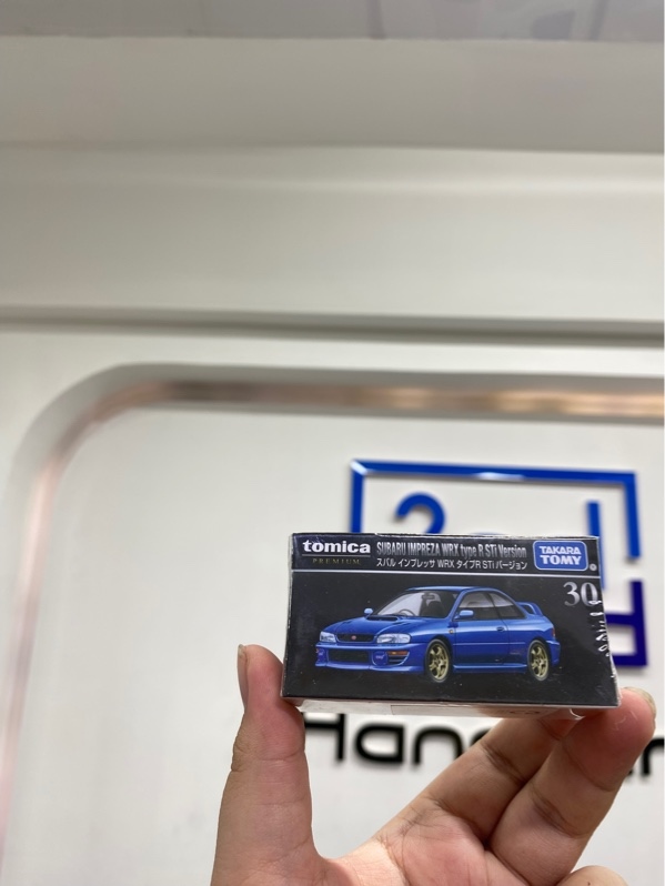 Mô hình xe Tomica Premium No. 30 Subaru Impreza WRX Type R STi Version - Newseal