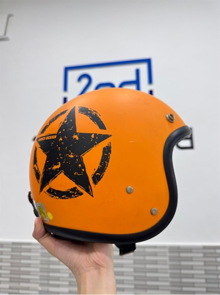 Mũ 3/4 Andes 3S103D W189 - Size 56cm - Màu vàng - Ngoại hình 97% - Trầy - Body 1