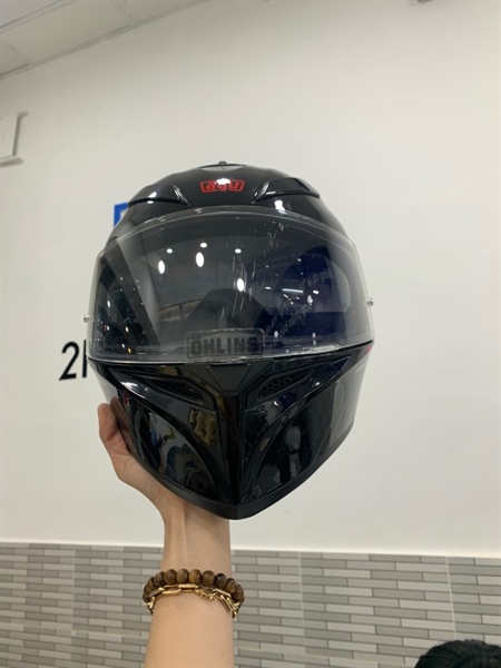 Mũ bảo hiểm Fullface AGV K3SV Myth - Size M - Màu đen - Ngoại hình 97% - Trầy kính - Kèm túi